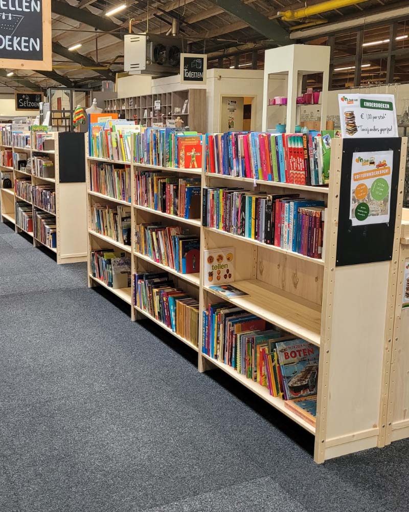 Combirek - Houten rek - Aanbouwrek - Afbeelding 3