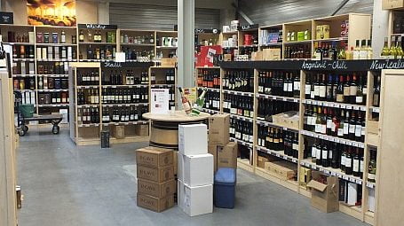 wijnwinkelinrichting de wijnboeren project